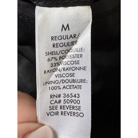 Calvin Klein Men's‎ Black Blazer Jacket Sport Coat Size Medium (J) - Picture 5 of 7